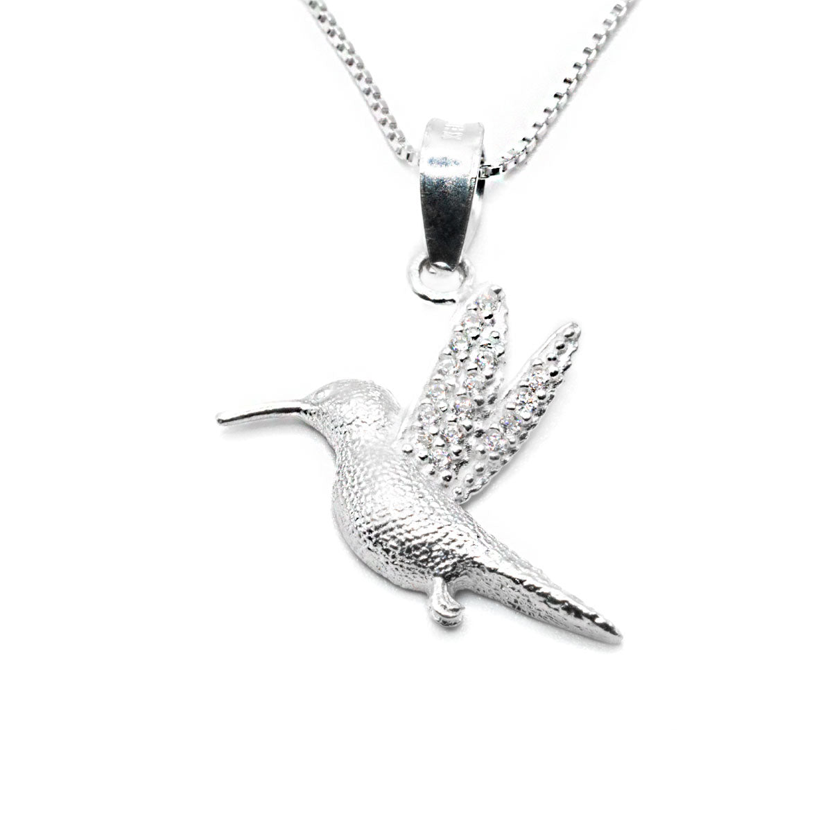 Collar de colibri / Plata 925