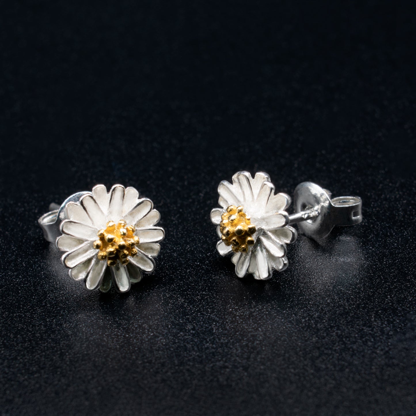 Aretes de Flor Margaritas